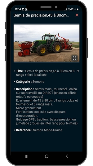 offre de tracteur sur agri-echange
